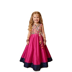 atun all things uber nice girls maxi embroidered sleeveless anarkali gown dress  traditional ethnic wear gown for festival and special occasions