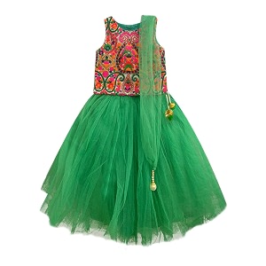 A.T.U.N Girls Synthetic Lehenga Choli GLHG LKM