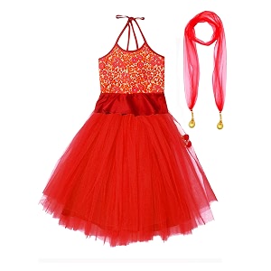 A.T.U.N. Girls Regular Fit Lehenga Choli GLHG