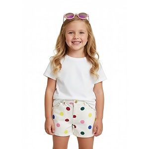atun all things uber nice girls striped mid thigh length shorts