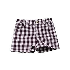 atun all things uber nice girls striped mid thigh length shorts