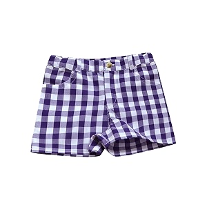 atun all things uber nice girls striped mid thigh length shorts