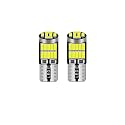 T10 Type B W5W LED Bulbs Canbus 4014 26SMD White/Red/Amber– Universal 12V Car Interior, License Plate (1 Pair) (White)