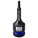 T25 Torx Bit Socket, 1/2" Drive Torx Star 6 Point Impact Bit Socket
