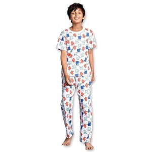 T2F Boys Cotton Pajama Set