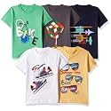 T2F Boy39s Cotton Printed Regular Fit T-Shirt