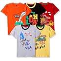 T2F Boy39s Cotton Printed Regular Fit T-Shirt