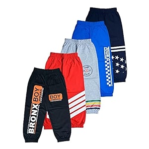 T2F Boys Cotton Regular Fit Printed Track