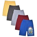 T2F Boy39s Printed Cotton Regular Fit ShortsPack