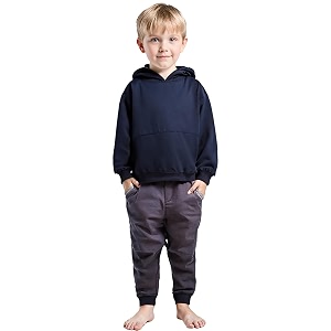 T2F Boys Cotton Hooded Neck Oversized Fit