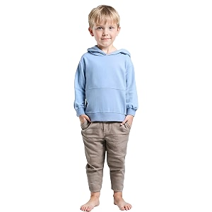 T2F Boys Cotton Hooded Neck Oversized Fit