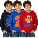 T2F Boys Cotton Hooded Sweatshirt Pack of