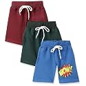 T2F Boys Cotton Printed Shorts with Two