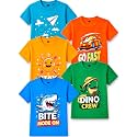 T2F Boys Cotton Regular fit T-Shirts Pack