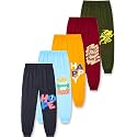 T2F Boys Regular Fit Cotton Printed Track