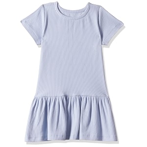 T2F Girls Cotton A-Line Knee-Length Dress