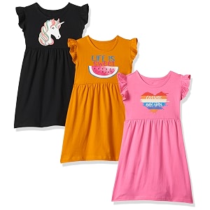 T2F Girls Casual Knee-Length Dress