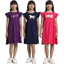 T2F Girls Casual Knee-Length Dress