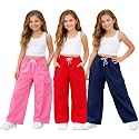 T2F Girls Cotton Baggy Fit Cargo Pants