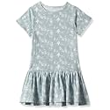 T2F Girls Cotton A-Line Knee-Length Casual Dress