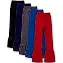 T2F Girls Flared Leggings Pack of 5