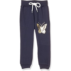 T2F Girls Regular Fit Printed Cotton Joggers