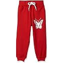 T2F Girls Regular Fit Printed Cotton Joggers
