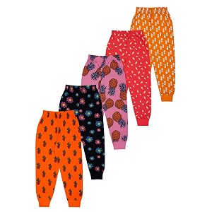 T2F girls Ribbed Track Pants Pack of