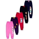 T2F girls Ribbed Track Pants Pack of