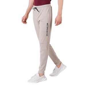 T2F Mens High Rise Regular Track Pants