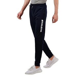 T2F Mens High Rise Regular Track Pants