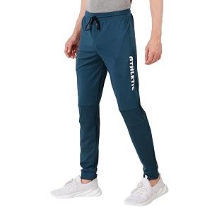 T2F Mens High Rise Regular Track Pants