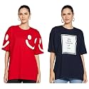T2F Women39s Cotton Regular T-Shirt Pack of