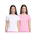 T2F Women39s Polyester Regular Fit T-Shirt
