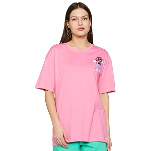 t2f women39s cotton oversized fit t-shirt pack of 3
