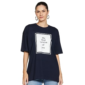 t2f women39s cotton oversized fit t-shirt pack of 3