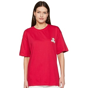 t2f women39s cotton oversized fit t-shirt pack of 3
