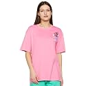 T2F Women's Cotton Oversized Fit T-Shirt (Pack of 3)