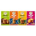 T2P Healthy Millet Biscuits Combo (Pack of 4) - Made with Nutritious Millets & Nuts - High Protein, Low Carb & Fiber Rich Cookies - No Maida No Refined Sugar Breakfast & Snack Anytime