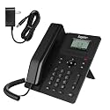 T61P VoIP Phone (NOT for Landline) - 2 SIP Lines, 6-Way Conference, HD Voice, PoE, Power Adapter Included - Compatible with FreePBX Asterisk 3CX VoIP.ms