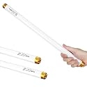 UVB Light for Reptiles Bearded Dragon, 3 Pack T8 UVB Reptile Light UVB Bulb 10.0 17W UVA UVB Reptile Light Bulb Terrarium Light Lamp Tube for Turtle Chameleon Leopard Gecko Snake Tank, 24 Inch