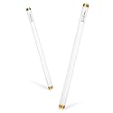UVB Light for Reptiles Bearded Dragon, 2 Pack T8 UVB Reptile Light UVB Bulb 10.0 15W UVA UVB Reptile Light Bulb Terrarium Light Lamp Tube for Turtle Chameleon Leopard Gecko Snake Tank, 18 Inch