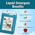 Liquid Detergent – Quick Drying, Bleach-Free, Bright White Clean for Front & Top Load Washing Machines – 5 Litre Pack (Multi-Fragrance-1)