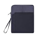 Tab-Pro Tablet Sleeve Bag Water-Resistant Case Cover Fits Upto 11.6 inch Tablets for Samsung/Lenovo/Galaxy Tab A9 Plus/S8/S9/Realme Pad/Honor X9/Xiaomi Mi pad 6/Redmi Pad/Oneplus Pad (Grey+Black)