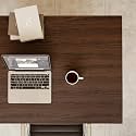 Table Cover Protector - 44×96 Inch Waterproof Easy to Clean Can Conceal Flaws Protector The Table Top from Scratches Used for Coffee Table Nightstand(Walnut Wood Grain 44×96)