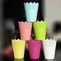 Table Decor | Indoor Planter | Table Top Planter (Standard, Flora Pot), 6 Pieces