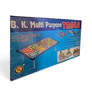 Table Folding Study Table with Ludo Game