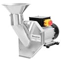 Tabletop Mosakar Fruit Crusher. Whole Apple Pear Potato Grinder. Reinforced Stainless Steel Blade. Make Fine Pulp