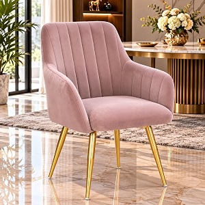taboo velvet dining chair  upholstered accent arm chair  soft cushioned seat with backrest  modern velvet fabric chair with metal legs  living room bedroom studycaf amp restaurant chair  purple