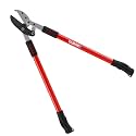 TABOR TOOLS GG12A Anvil Lopper with Compound Action, 30 Inch Tree Trimmer &amp; Branch Cutter, Heavy Duty Tree Pruner with 2 Inch Cut Capacity, Chops Thick Dry Branches with Ease